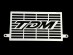 YAMAHA TDM 900 STAINLESS STEEL RADIATOR GRILL GUARD COVER